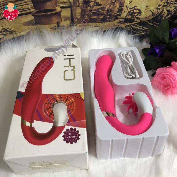 Dương Vật Giả Đa Năng Cao Cấp CHI Quạt Massage Điểm G